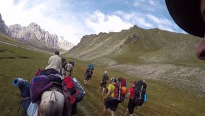 Expedition to Sary-Beles mountains in Kyrgyzstan