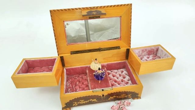 Редкая Музыкальная Шкатулка с Балеринами Мелодия O sole mio Neapolitan Song Music Box Коллекция