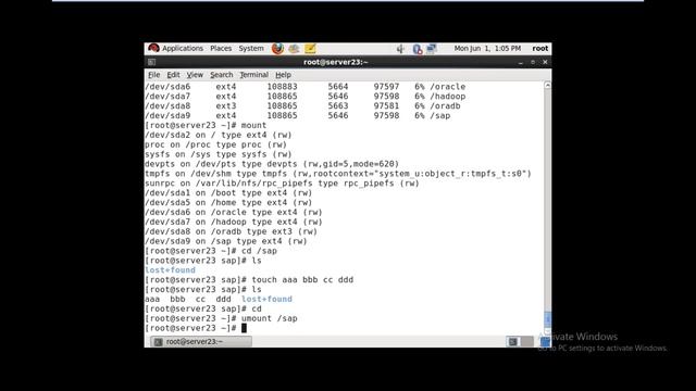 LINUX Administration tutorials || Demo - 1 || by Mr. Srinivas On 01-06-2020 @7AM