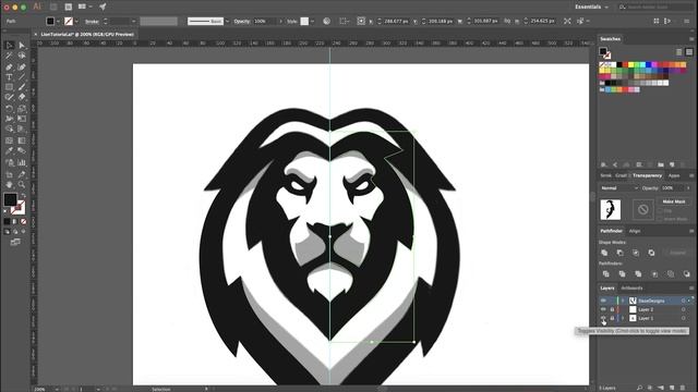 Mascot Logo Tutorial PT 2 | Vector Design with Dase