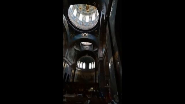 Пантелеймоновский собор Нового Афона (Абхазия) изнутри!