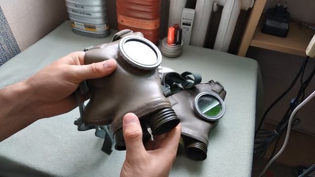 Rare Polish industrial Gas masks (MK-221, Ma-1 etc.) смотреть онлайн