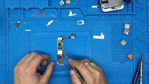 iPhone 7 не работает микрофон и нет звука во время звонка | Замена аудиокодека
