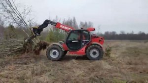 Корчеватель на телескопический погрузчик
