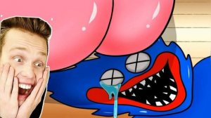 Видео вау ХАГИ ВАГИ СТЫДНО 😍 КИСИ МИСИ ! ИГРА В КАЛЬМАРА SQUID GAME! Poppy Playtime AMONG US Райли