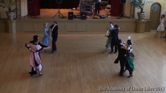 Danse Libre - National Two-Step Lancers at Santa Clara Vintage, Waltz, and Swing Weekend 2013 смотреть онлайн