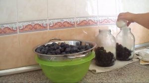 göyəm kompotu. /компот из терна на зиму.