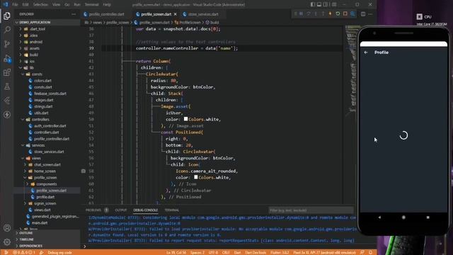 Read and Write User Profile | Flutter Chat App with Firebase | Realtime Chat App | Part 6