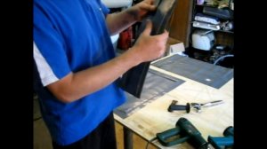 Надувная банка НДНД для лодки своими руками + люверсы