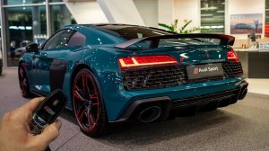 2021 Audi R8 Coupé V10 performance quattro green hell 01of50 (620hp) - Sound & V