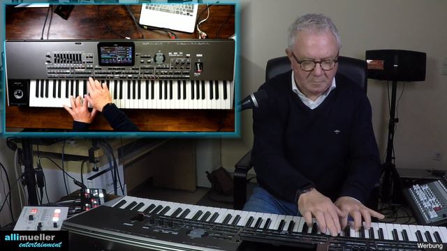 Pa1000/4X "Akkordeon-Träume" mit dem Hohner Alpina III #349 смотреть онлайн