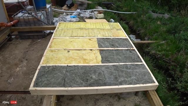 Каркасные полы - в бане и доме - часть 2 смотреть онлайн