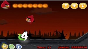 Angry Birds Halloween Adventure Gameplay No Commentary