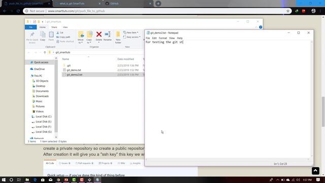PART2 | Push your project to github | Git Tutorials | 2019 смотреть онлайн