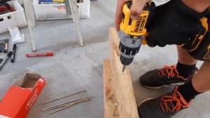 Конструкционный шуруп 6мм в доску 30 мм