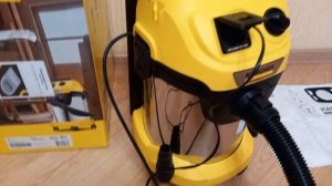 Распаковка — Пылесос Karcher WD 3 P S V-17/4/20