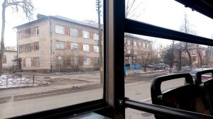 Поездка на автобусе MAN A11 по маршруту 2 г. Псков