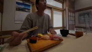 ランチタイムに新宿で寿司を食べる【徳井のソトメシ】