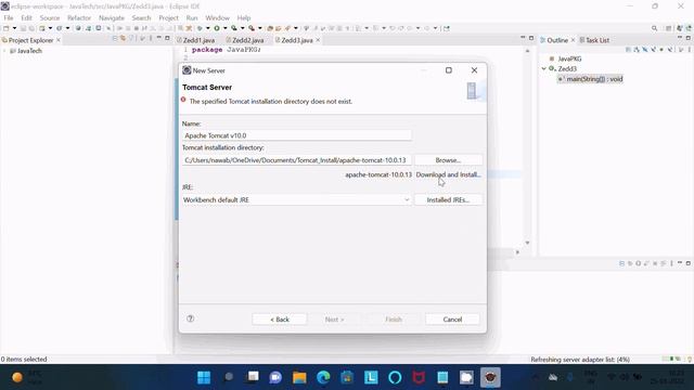 How to install tomcat server in Eclipse [ 2023 ] смотреть онлайн