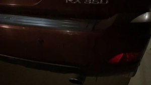 Управляемый выхлоп на Lexus rx 350 2007г
