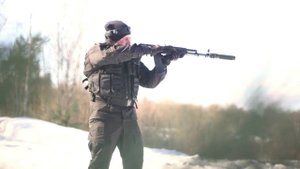 АК 74М «БЕРКУТ» серии «STEEL» для лазертага