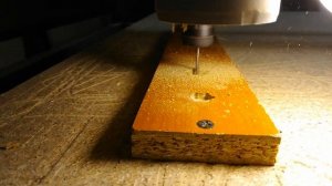 Фрезерование ламинированного ДСП 16мм на станке Grizli cnc
