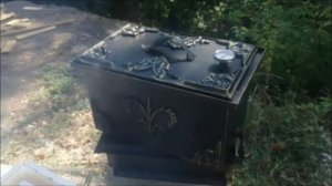 Первое использование самой блатной коптильни.
