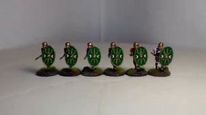 Солдатики в "покрасе". Римская вспомогательная пехота,  3-я часть. Звезда. Моделизм, миниатюра 1/72