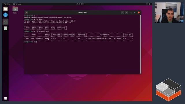 LXD for multi-user systems смотреть онлайн