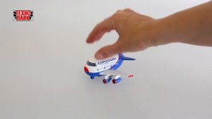 Технопарк  Самолёт Аэролайн инерционный, свет-звук