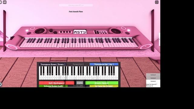ROBLOX - RUSH E - PIANO VISUALISATIONS смотреть онлайн