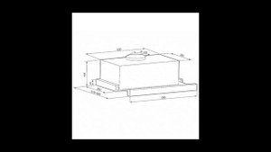 Вытяжка встраиваемая в шкаф 60 см Graude купить в интернет-магазине Мвидео в Москве, Спб