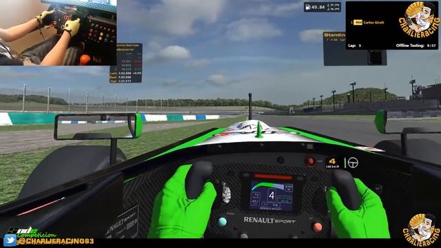 THRUSTMASTER TS PC RACER  UNBOXING  TEST