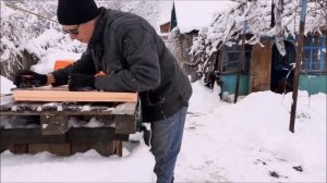 Мастерская + погреб + навес. Ч.21. Армопояс: армирование, опалубка из пеноплекса.