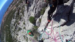 Trad climbing (Sardinia, Cala Gonone)