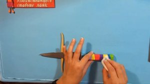 ???Полимерная глина Fimo / Ручка для ножа своими руками .