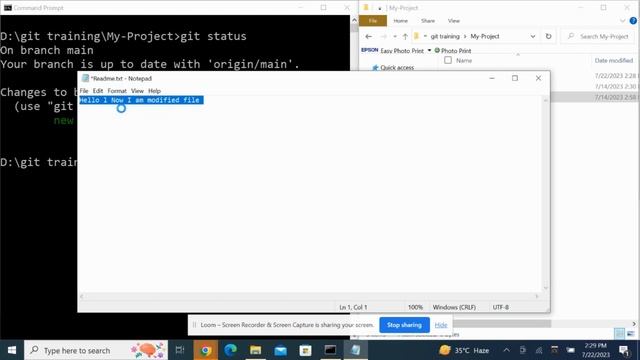 Git | Staging Modified Files in git | git add command | Git basics смотреть онлайн