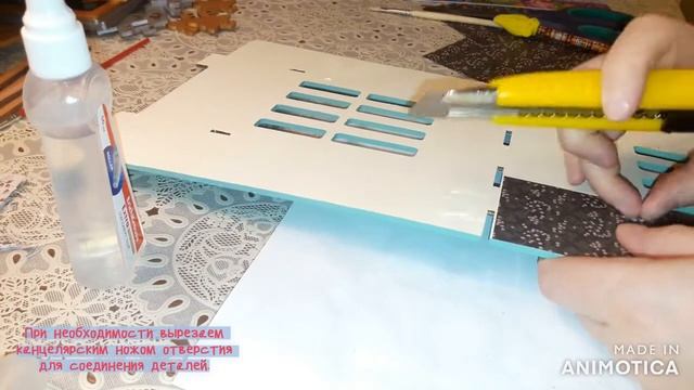 ОБЗОР ДЕРЕВЯННОГО КУКОЛЬНОГО ДОМИКА/DOLLHOUSE OVERVIEW смотреть онлайн