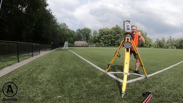 Inmeten met Trimble S6 Total Station Robotic
