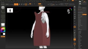 Видеоурок ZBrush: Как быстро создавать одежду (spotlight clothing)