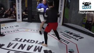 Бой Пулемётчик против Моряка в Перчатках! Реванш? #ПодХайпом