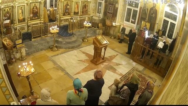 11.11.2023 года. Всенощное бдение.