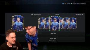 I PACKED A HUGE TRADABLE TOTY OMG!!! - EAFC 24 ULTIMATE TEAM PACK OPENING