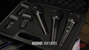 Behringer XM8500 & XM1800S Microphones