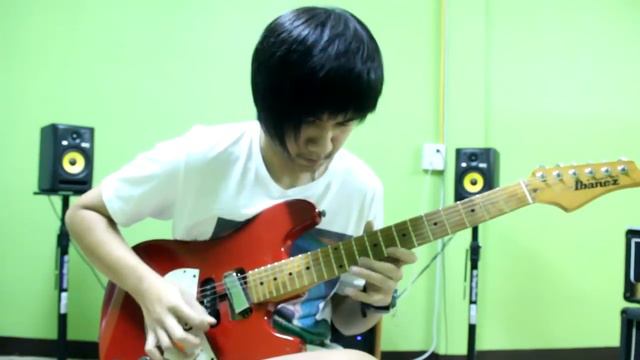 1st Place Winner :Search For Light Ibanez Guitar Solo Competition 2014 By Bom смотреть онлайн