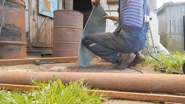 Самодельная коптильня.