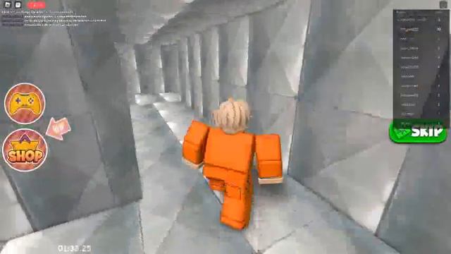 Прохождение игры В роблокс Цель збежать из тюрьмы смотреть онлайн