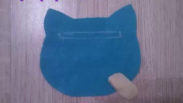 Мастер класс по шитью детского кошелька из фетра Котик смотреть онлайн