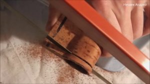 Нож из напильника 2.0. Ножны из бересты.