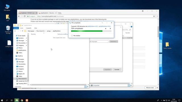 Actualizar la version de phpmyadmin en Xampp